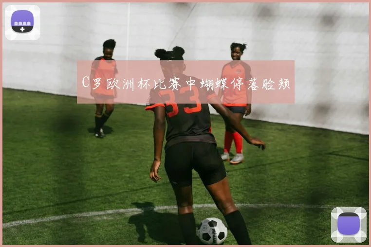 C罗欧洲杯比赛中蝴蝶停落脸颊