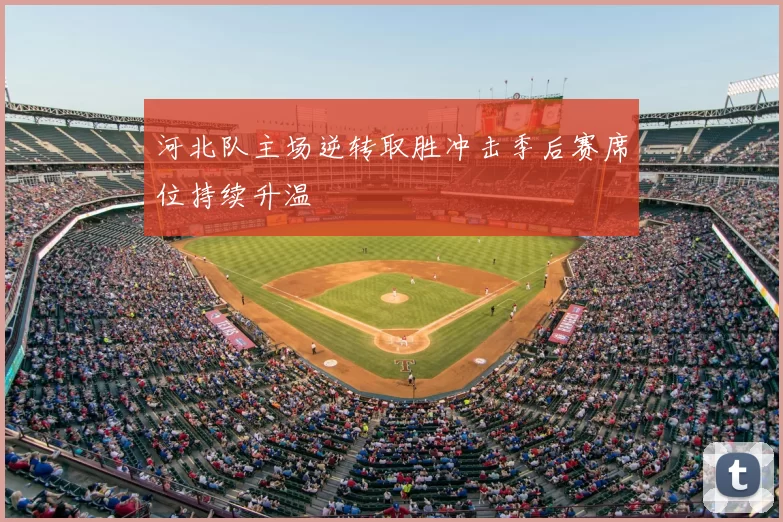 河北队主场逆转取胜冲击季后赛席位持续升温